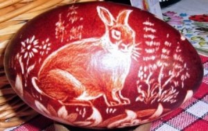 pisanki-wydrapywane-2 rabbit skrobanie